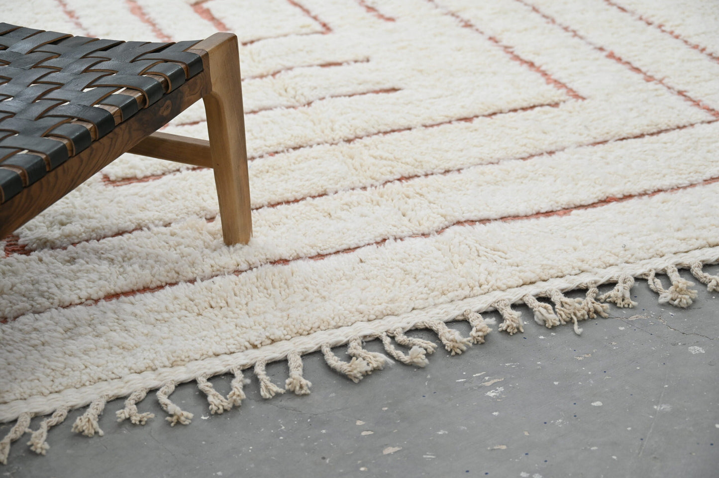 Moroccan Handmade Traditional Beni Ouarain Rug 302 X 200 Cm - Moroccan Rugs