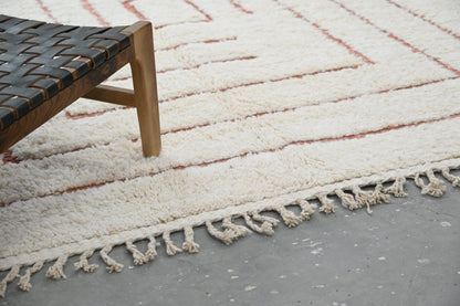 Moroccan Handmade Traditional Beni Ouarain Rug 302 X 200 Cm - Moroccan Rugs