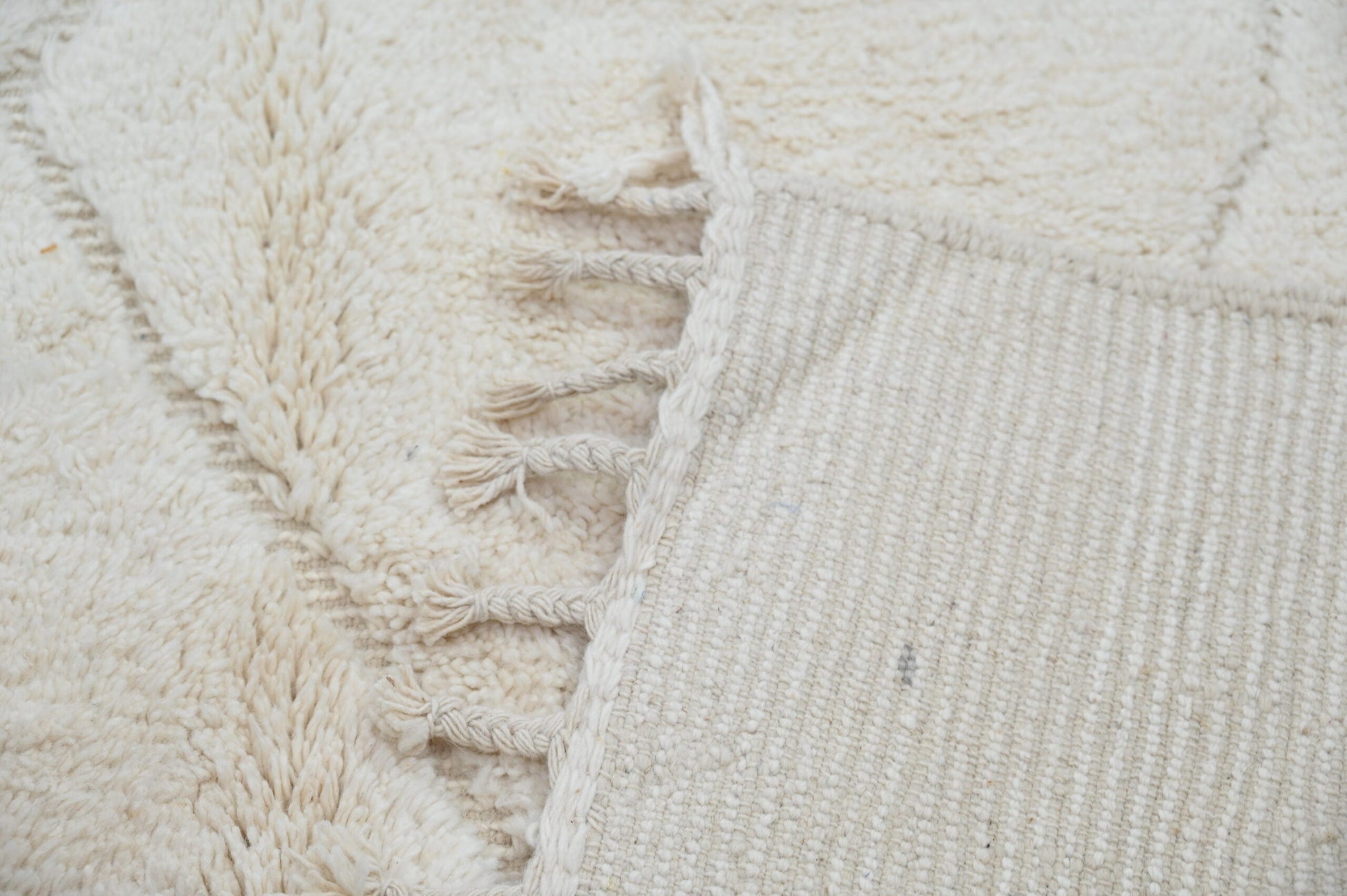 Moroccan Handmade Traditional Beni Ouarain Rug 302 X 200 Cm - Moroccan Rugs