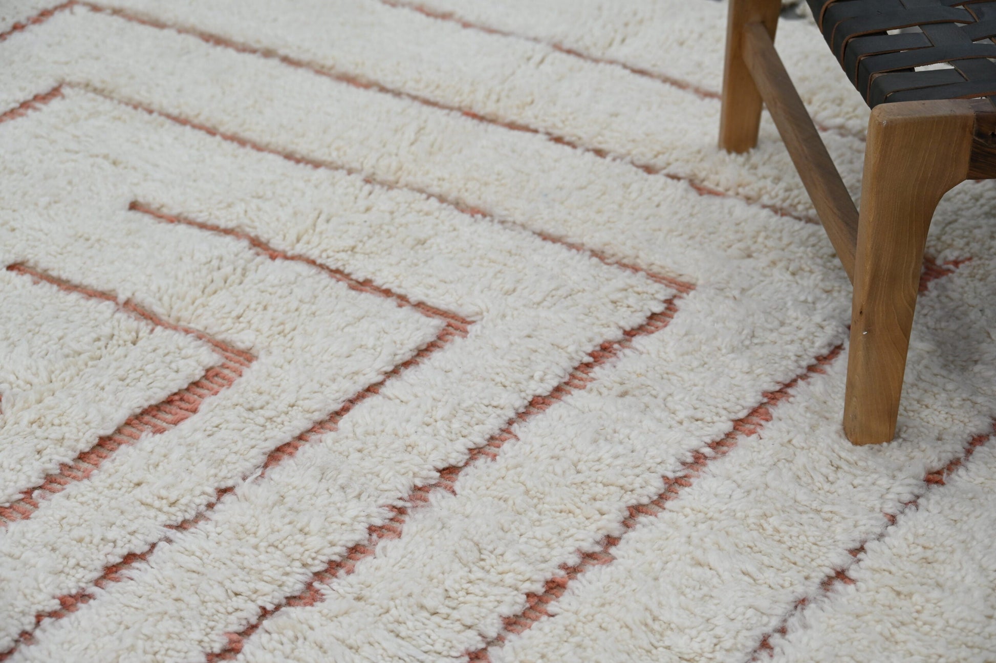 Moroccan Handmade Traditional Beni Ouarain Rug 302 X 200 Cm - Moroccan Rugs