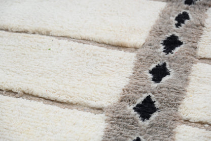 Moroccan Handmade Traditional Beni Ouarain Rug 303 X 196 Cm - Moroccan Rugs