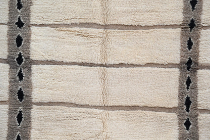 Moroccan Handmade Traditional Beni Ouarain Rug 303 X 196 Cm - Moroccan Rugs