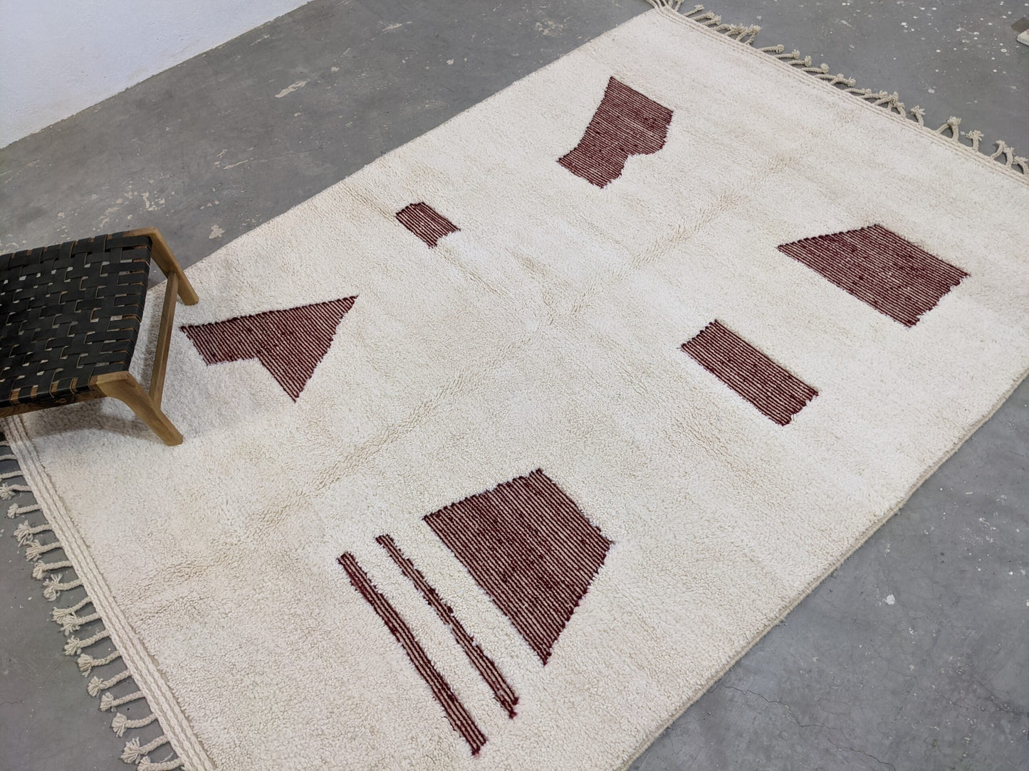 Moroccan Handmade Traditional Beni Ouarain Rug 303 X 214 Cm - Moroccan Rugs