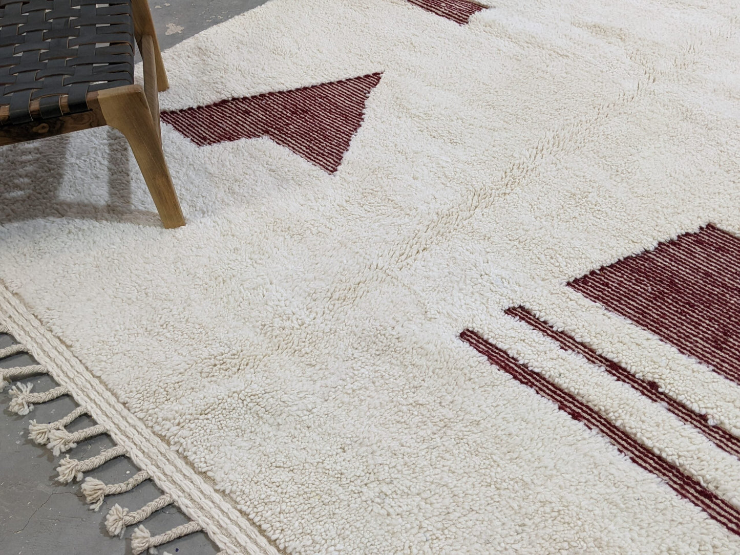 Moroccan Handmade Traditional Beni Ouarain Rug 303 X 214 Cm - Moroccan Rugs