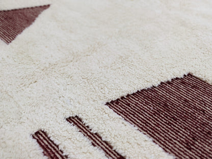 Moroccan Handmade Traditional Beni Ouarain Rug 303 X 214 Cm - Moroccan Rugs