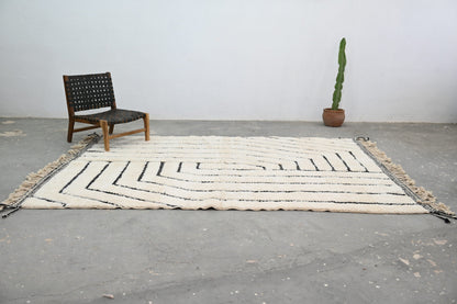 Moroccan Handmade Traditional Beni Ouarain Rug 304 X 210 cm - Moroccan Rugs