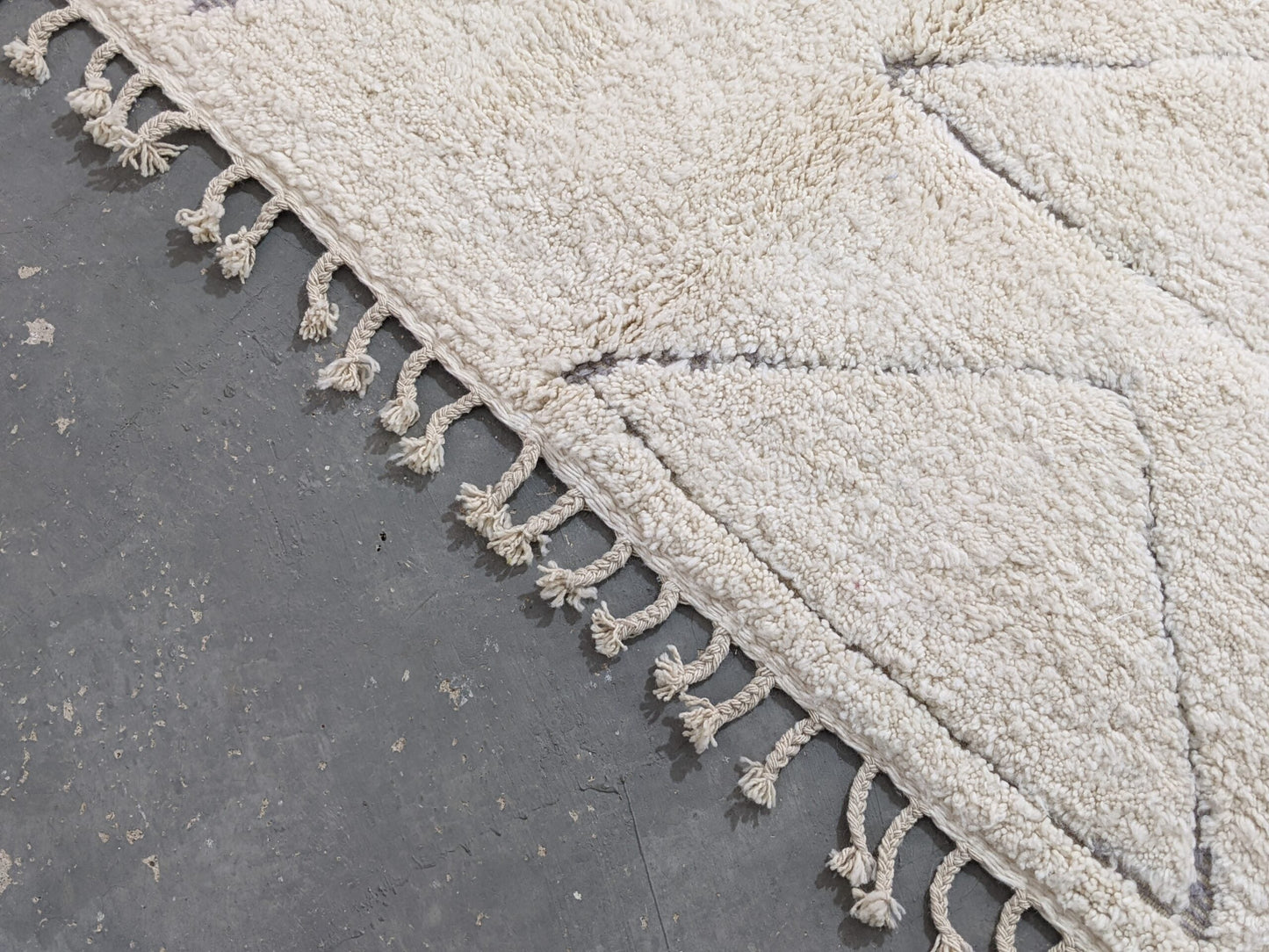 Moroccan Handmade Traditional Beni Ouarain Rug 305 X 204 Cm - Moroccan Rugs