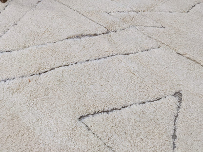 Moroccan Handmade Traditional Beni Ouarain Rug 305 X 204 Cm - Moroccan Rugs