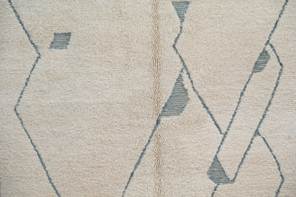 Moroccan Handmade Traditional Beni Ouarain Rug 305 X 205 Cm - Moroccan Rugs