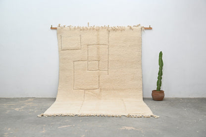 Moroccan Handmade Traditional Beni Ouarain Rug 307 X 205 Cm - Moroccan Rugs