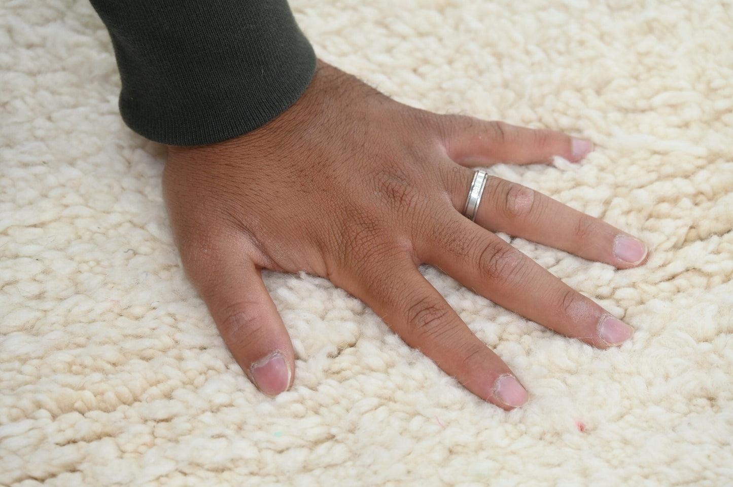 Moroccan Handmade Traditional Beni Ouarain Rug 307 X 205 Cm - Moroccan Rugs