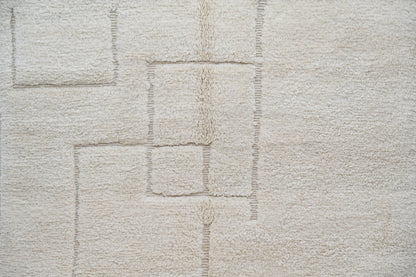 Moroccan Handmade Traditional Beni Ouarain Rug 307 X 205 Cm - Moroccan Rugs