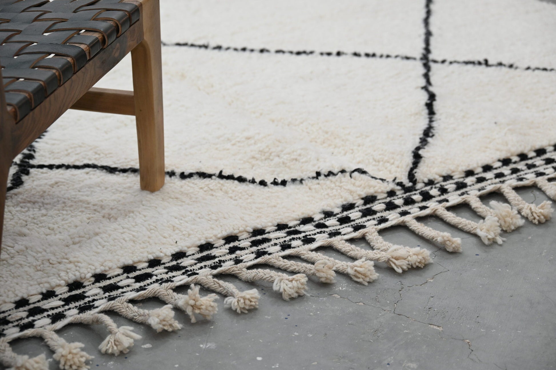 Moroccan Handmade Traditional Beni Ouarain Rug 309 X 204 Cm - Moroccan Rugs