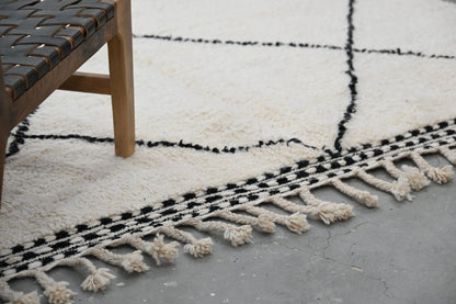 Moroccan Handmade Traditional Beni Ouarain Rug 309 X 204 Cm - Moroccan Rugs