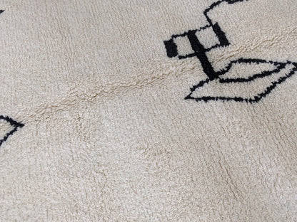 Moroccan Handmade Traditional Beni Ouarain Rug 310 X 210 Cm - Moroccan Rugs