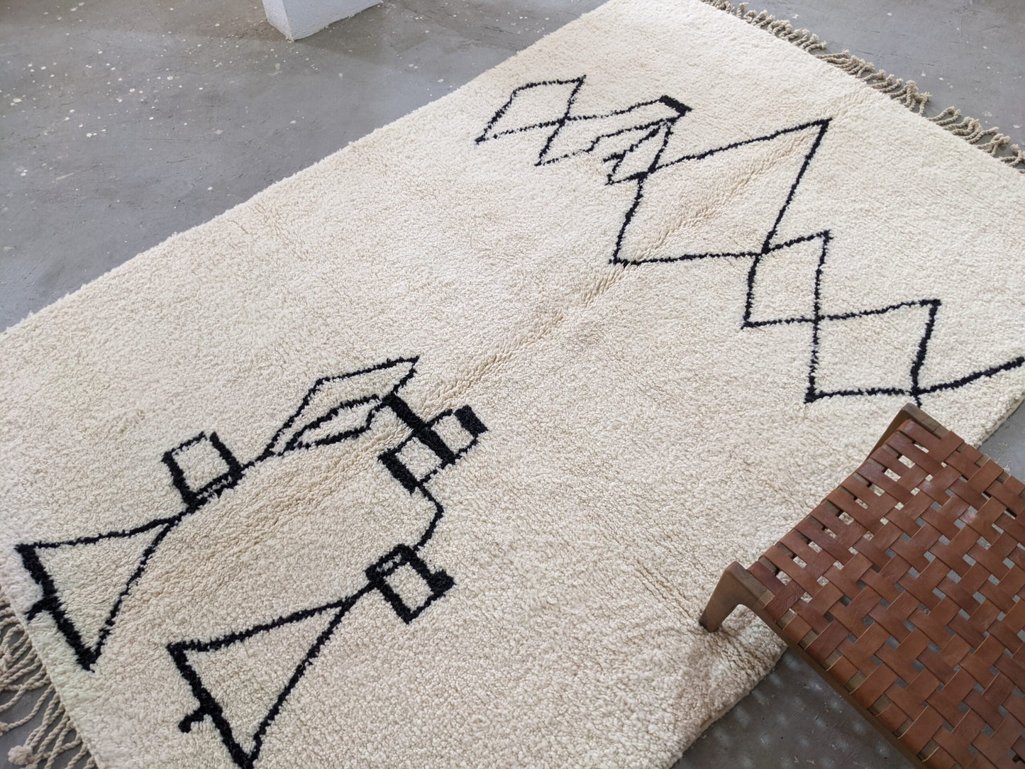 Moroccan Handmade Traditional Beni Ouarain Rug 310 X 210 Cm - Moroccan Rugs