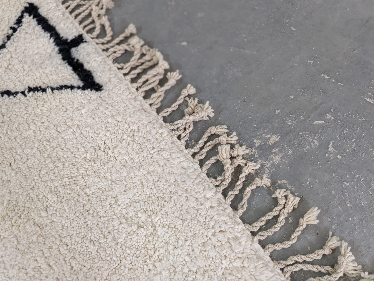 Moroccan Handmade Traditional Beni Ouarain Rug 310 X 210 Cm - Moroccan Rugs