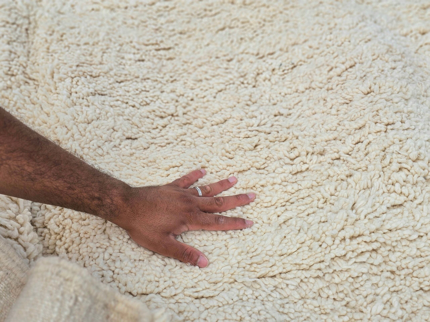 Moroccan Handmade Traditional Beni Ouarain Rug 464 X 360 cm - Moroccan Rugs