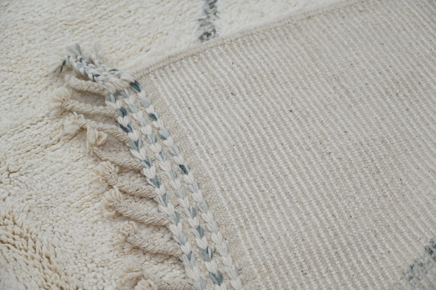 Moroccan Handmade Traditional Berber Rug Beni Ouarain 303 X 212 Cm - Moroccan Rugs