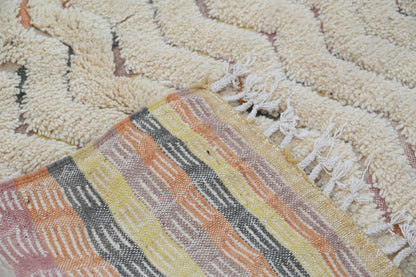 Moroccan Traditional Handmade Azilal Rug 240x147cm - Moroccan Rugs