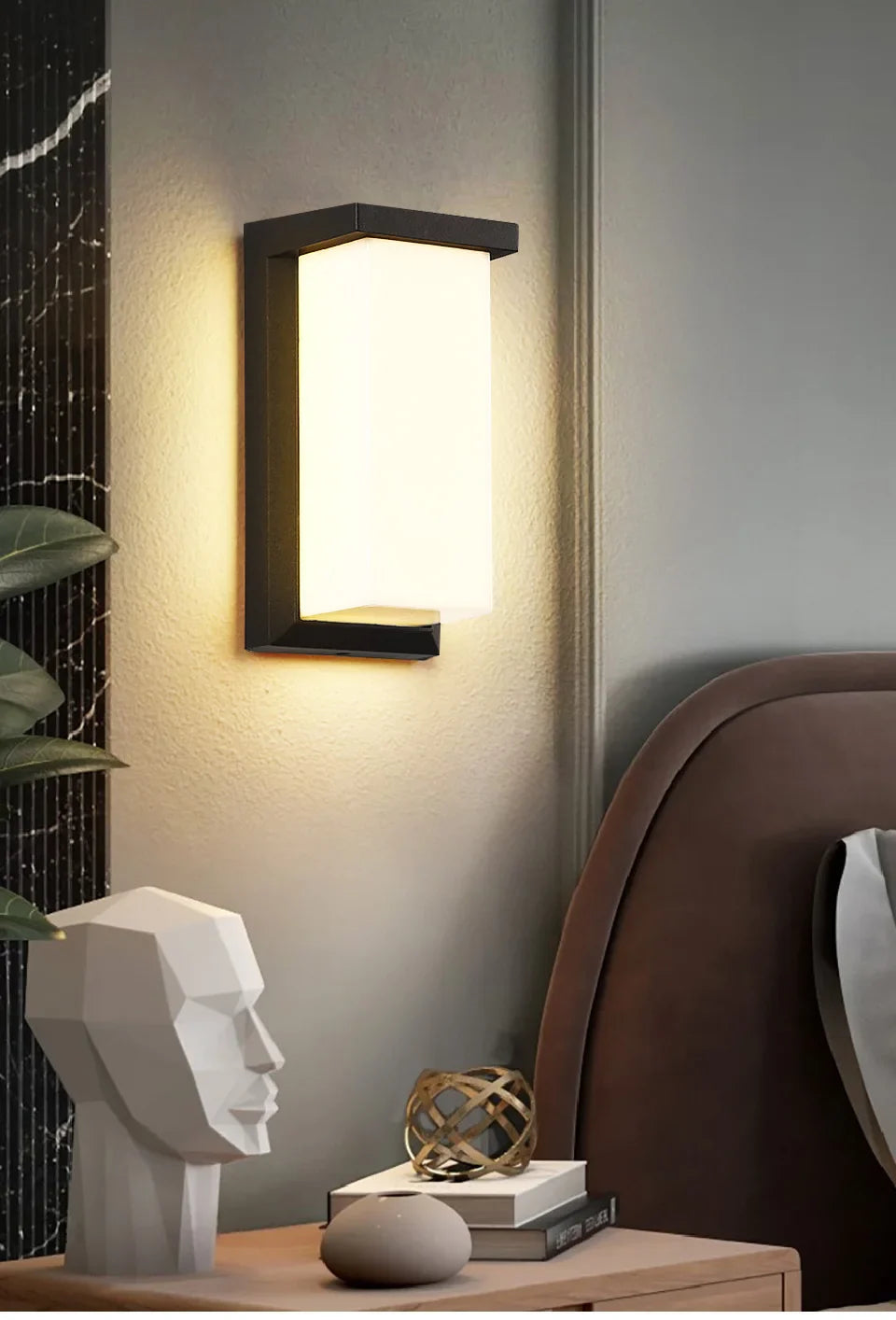 Motion Sensor Outdoor Wall Light - Waterproof Modern