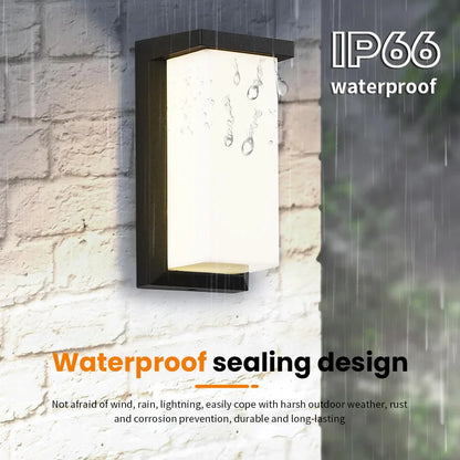 Motion Sensor Outdoor Wall Light - Waterproof Modern
