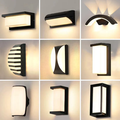 Motion Sensor Outdoor Wall Light - Waterproof Modern