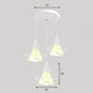 Multi-Bulb Diamond Frame Iron Ceiling Light for Restaurants and More