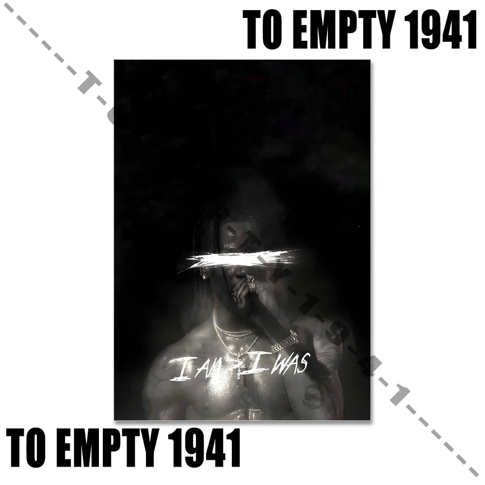 Music Album Covers Poster Set - 70X100cm Unframed / 4 - Posters