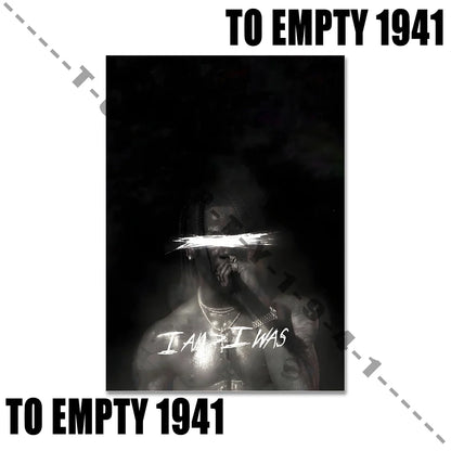 Music Album Covers Poster Set - 70X100cm Unframed / 4 - Posters