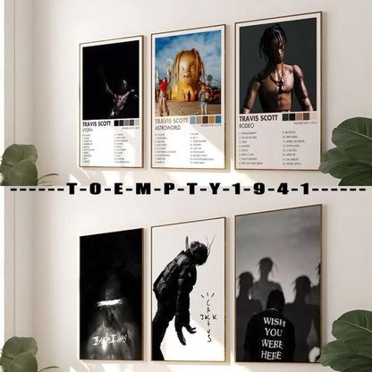 Music Album Covers Poster Set - Posters