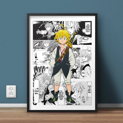’My Hero Academia Canvas Wall Art’ - P11 / 30x40cm No Frame - Posters