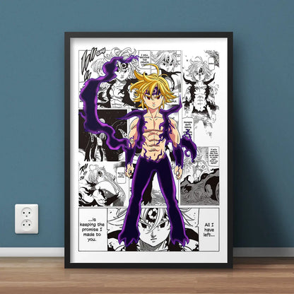’My Hero Academia Canvas Wall Art’ - P13 / 30x40cm No Frame - Posters