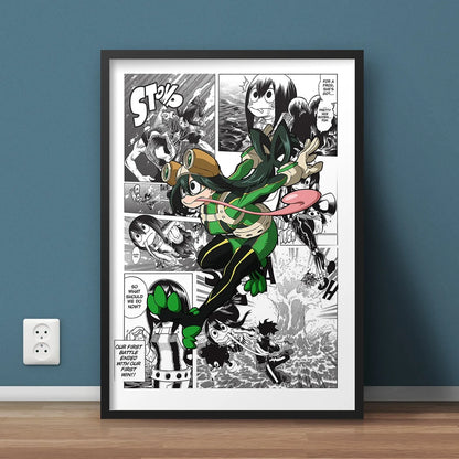’My Hero Academia Canvas Wall Art’ - P14 / 30x40cm No Frame - Posters