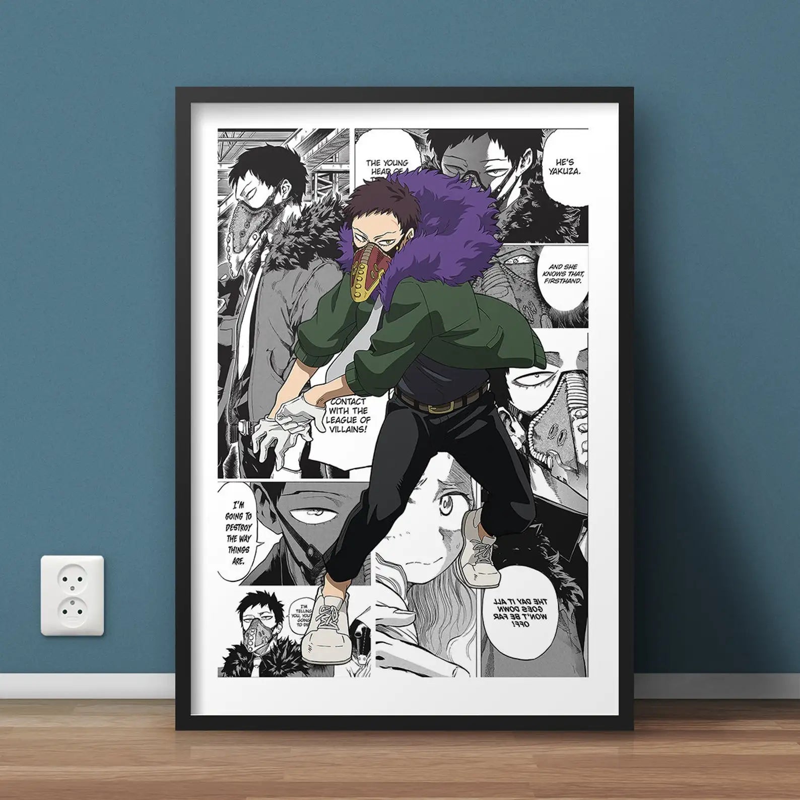 ’My Hero Academia Canvas Wall Art’ - P18 / 30x40cm No Frame - Posters