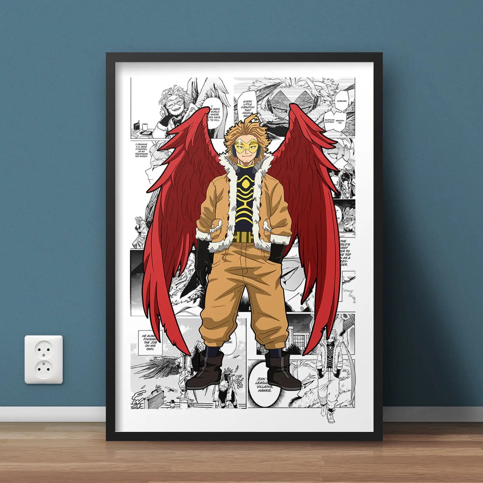 ’My Hero Academia Canvas Wall Art’ - P4 / 30x40cm No Frame - Posters