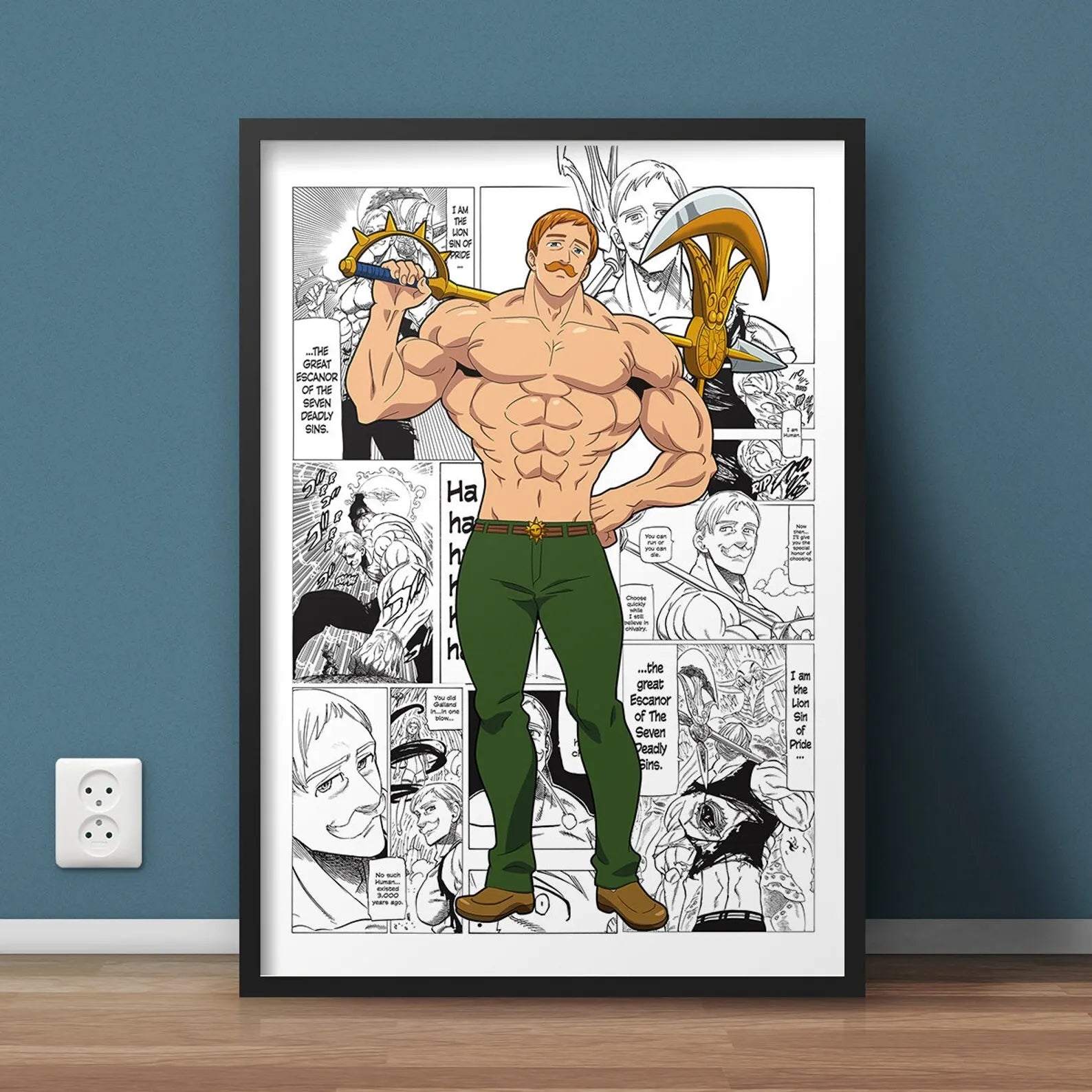 ’My Hero Academia Canvas Wall Art’ - P8 / 30x40cm No Frame - Posters