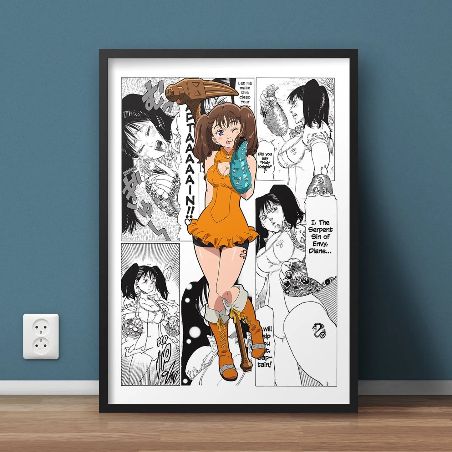 ’My Hero Academia Canvas Wall Art’ - P9 / 30x40cm No Frame - Posters