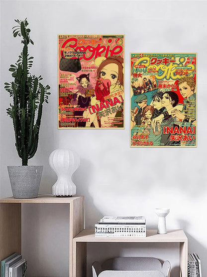 NANA Anime Kraft Poster - Retro 2021 Design - Posters