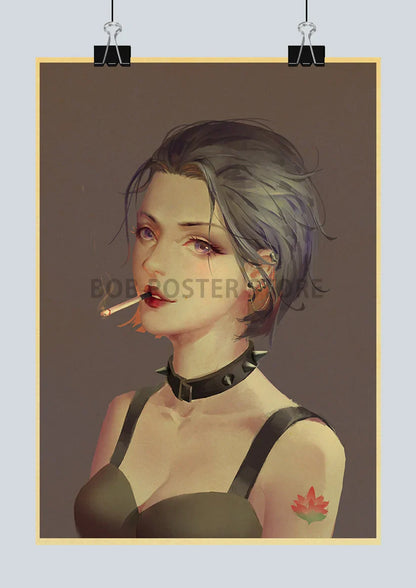 NANA Anime Retro Poster - Nostalgic Wall Decor - Posters