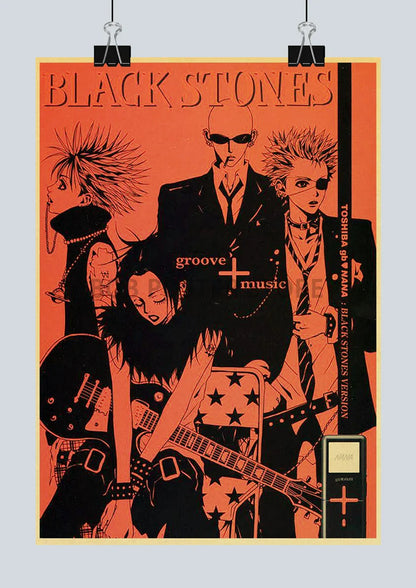 NANA Anime Retro Posters 2021 New Arrivals - Posters