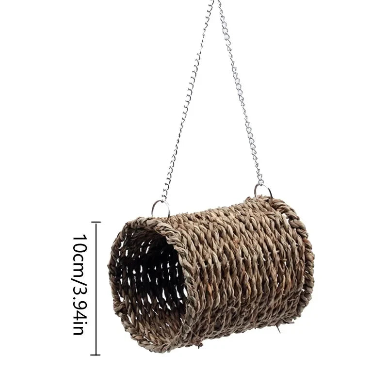 Natural Grass Bird Cage for Outdoor Decor - 420