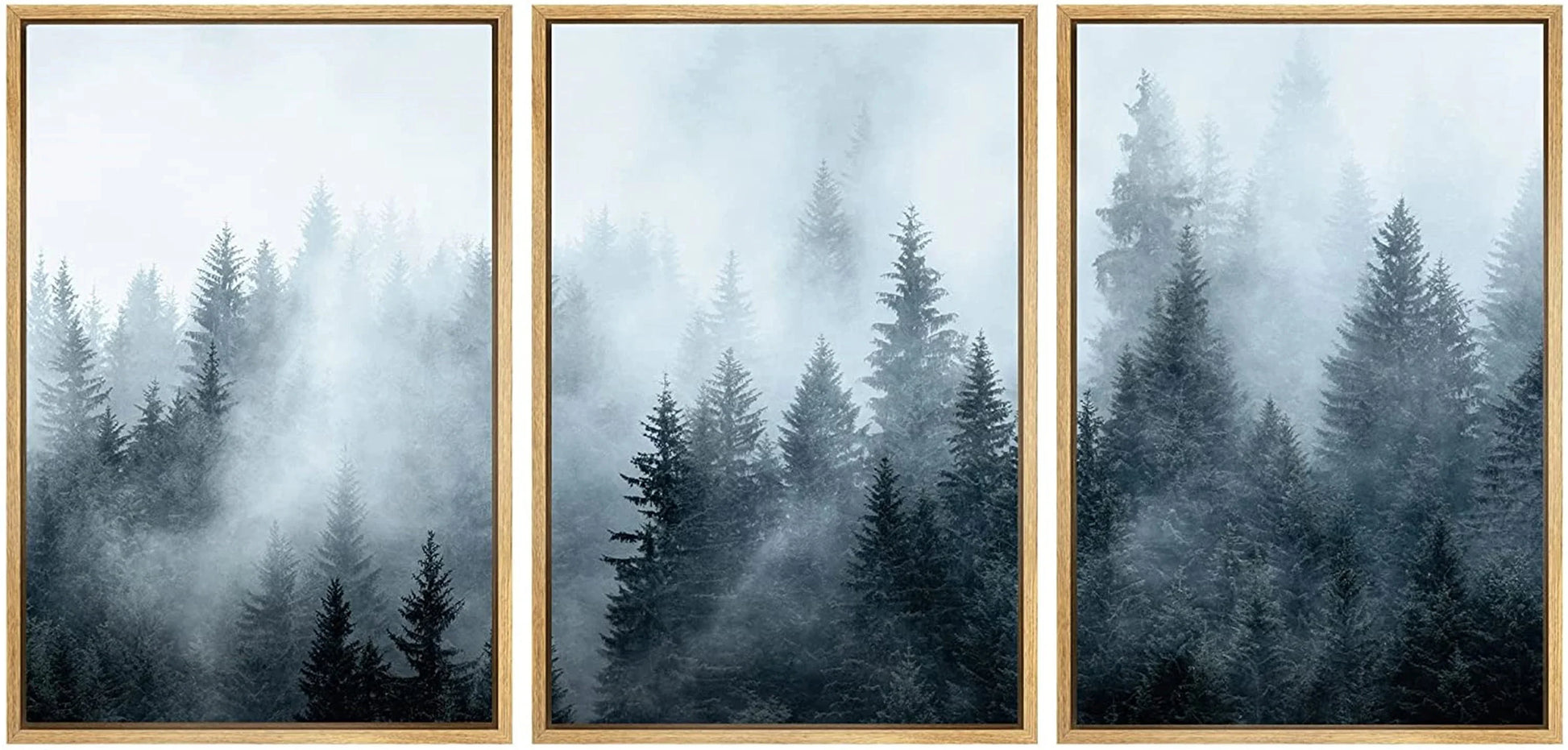 Nature Landscape Canvas Print Set for Home - 3pcs-01 / 20x30cm - Posters