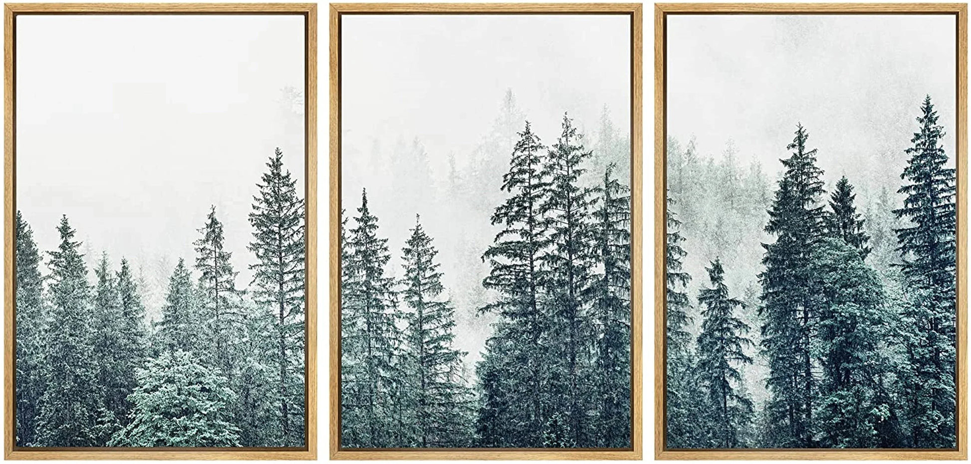 Nature Landscape Canvas Print Set for Home - 3pcs-02 / 20x30cm - Posters