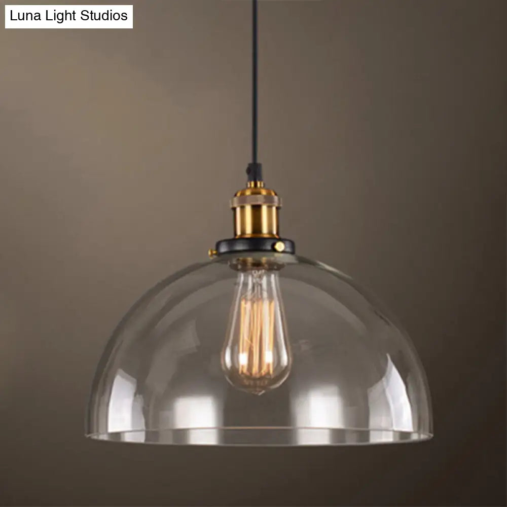 Nautical Glass Pendulum Pendant Light for Dining Room Suspension