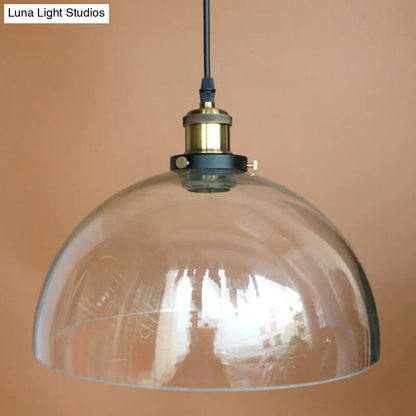 Nautical Glass Pendulum Pendant Light for Dining Room Suspension