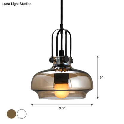 Nautical Suspension Light with 1 Head - Multiple Sizes and Finishes Available