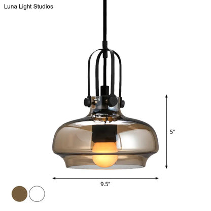 Nautical Suspension Light with 1 Head - Multiple Sizes and Finishes Available