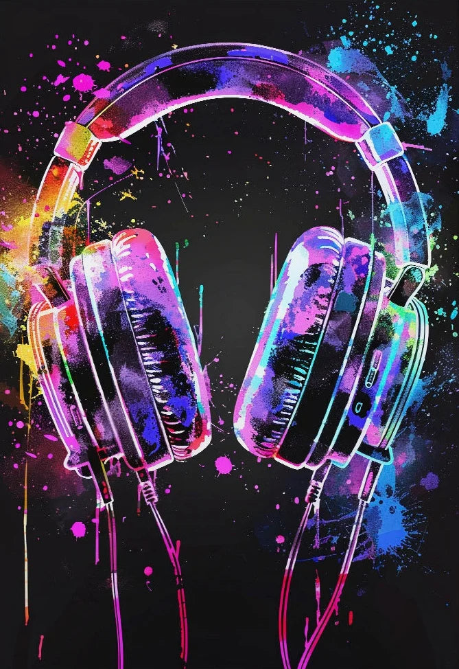 Neon Video Game Posters for Gamer Room - 5 / 30x42cm Unframed