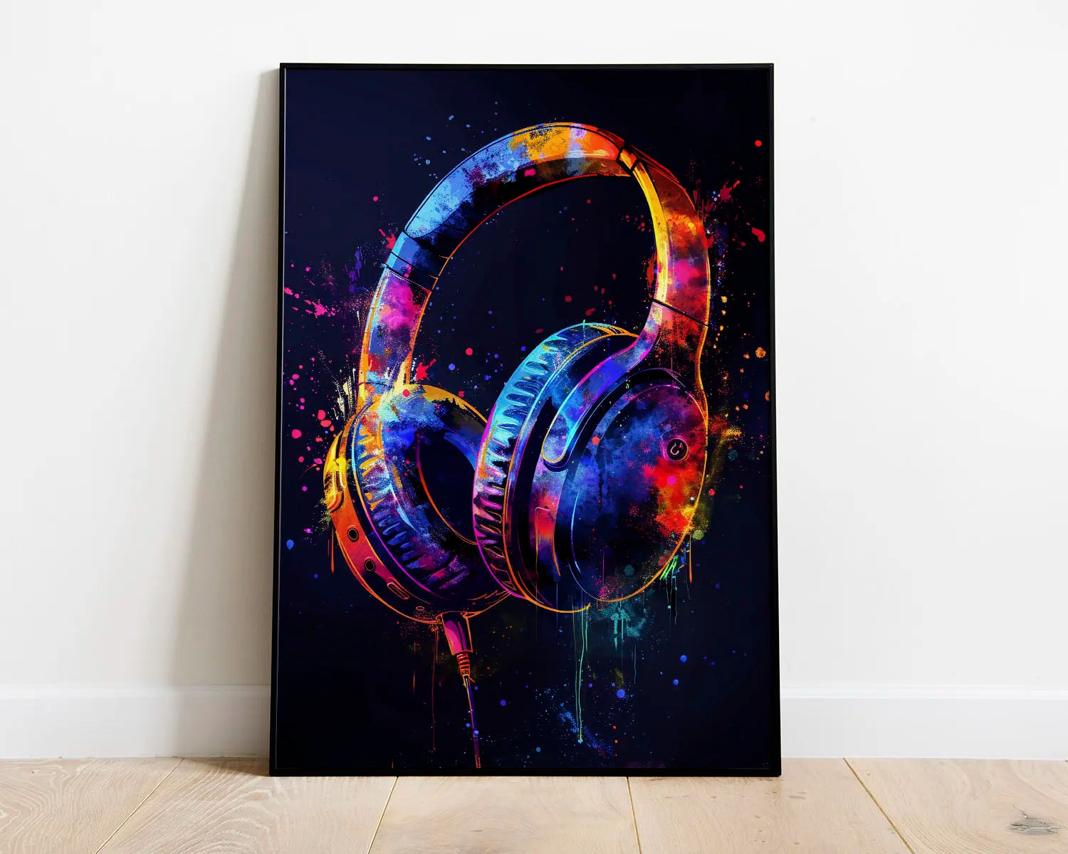 Neon Video Game Posters for Gamer Room